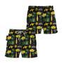 Twisted Tea Tropical Hibiscus Flower Swim Trunks