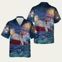 United States Coast Guard Polar Sea Of July Hawaiian Shirt