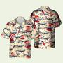 Us Airlines Boeing Dreamliner Of July Hawaiian Shirt