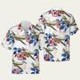 Us Army Huron Aircraft Hawaiian Shirt