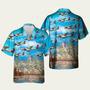 Us Coast Guard Ocean Sentry Floral Hawaiian Shirt