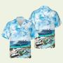 Us Cruise Ship Grand Turk In The Beach Aloha Hawaiian Shirt