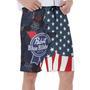 USA Tropical Flag Pabst Blue Ribbon Swim Trunks