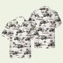 Vietnam Era Blackhawk Helicopter Hawaiian Shirt