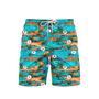 Vintage Summer Hawaii Palm Tree Island Beach Shorts For Men