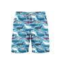 Whales With Marine Mammals Under Sea Beach Shorts For Men