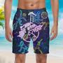 Yoga Make Better Lover Beach Shorts For Men