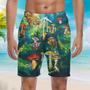 You Can Trust Me I Have Good Mushroom Forest Beach Shorts For Men