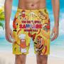 You Can't Spell Sausage Without USA Happy Independence Day Of July Patriotic Beach Shorts For Men