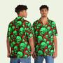 Zombie Brains Horror Hawaiian Shirt