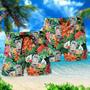 Ambulance Driver Tropical Floral Style Beach Short