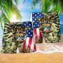 America Veteran War And Peace Beach Short