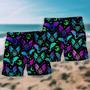 Bat Neon Magic Style Beach Short