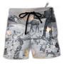 Battle Of Hoth AT-AT Beach Short