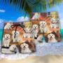 Bichon Frise Dog Lovely Galaxy Beach Short