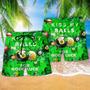 Billiard Kiss My Balls For Good Luck Saint Patricks Day Beach Short