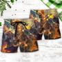 Blacksmith God Of Craftsmen Artisans Fire Beach Short