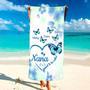 Blessed Nana Butterfly Beach Towels Perfect Gift Celebrate Grandmas