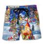 Book Make Me Happy Merry Christmas Beach Short