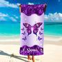 Butterfly Custom Color Design Personalized Beach Towels Summer Gift