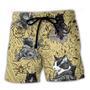 Cat Warrior Strong Beach Short