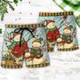 Christmas Cutie Snowman Happy Xmas Beach Short