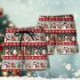 Christmas Santa Claus And Snowman Happy Xmas Beach Short