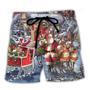 Christmas Santa Claus Comes Tonight Beach Short