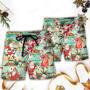 Christmas Santa Vacation Beach Joyful Beach Short