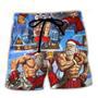 Christmas Santa Weightlifting Christmas Fitness Gym Beach Short