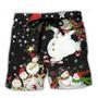 Christmas The World Of Christmas With Snowman Beach Short