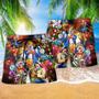 Clown Happiness Funny Style Beach Short