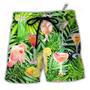 Cocktail Classy Tropical Summer Beach Short