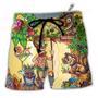 Cocktail Tiki Bar Summer Beach Beach Short