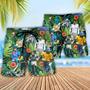 Cricket Sport Funny Play Amazing Tropical Art Beach Short