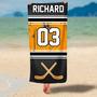 Custom Sports Design Personalized Beach Towels Adults Kids Unique Gift