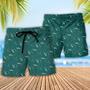 DnD Masters Of Swords Pattern Beach Short