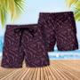 DnD Medieval Weapons Pattern Beach Short