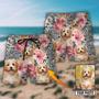 Dog My Sweet Dog Custom Photo Beach Short