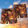 Dragon Fire Combat Amazing Beach Short