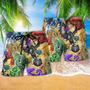 Dragon Love Colorful Life Beach Short