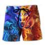 Dragon Love Life Amazing Style Beach Short