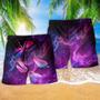 Dragonfly Purple Love Sky Beach Short