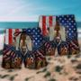 Eagle America One Nation Under God Beach Short