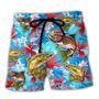 Fishing Hunting Lucky Fishing Shirt Do Not Wash Tropical Vibe Beach Short