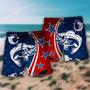 Fishing Independence Day Star America Beach Short