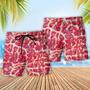 Food Raw Meat Basic Style Beach Short