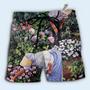 Gardening Beautiful Floral Lovely Beach Short