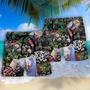 Gardening Beautiful Floral Lovely Beach Short