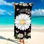 Grandkids Flower Grandma Personalized Beach Towels Perfect Gift Idea